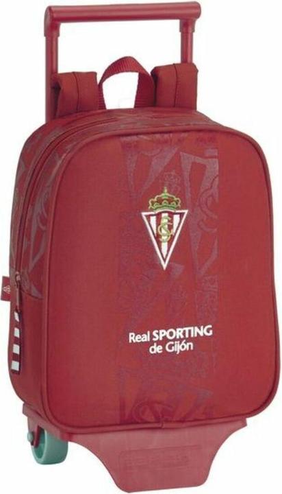 Produktbild Real Sporting de Gijón Schulrucksack mit Rädern 805 611972280 Rot (10 l)