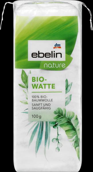 Produktbild dm ebelin Watte nature Bio