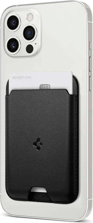 Immagine prodotto Spigen Valentinus MagSafe porta carte magnetiche universale nero (Apple iPhone SE (seconda generazione), Apple iPhone SE (terza generazione), Apple iPhone 12, Apple iPhone 13, Apple iPhone 14, Apple iPhone 15, Apple iPhone 16, Apple iPhone 12 Pro, Apple iPhone 14 Pro, Apple iPhone 13 Pro, Apple iPhone 15 Pro, Apple iPhone 16 Pro)