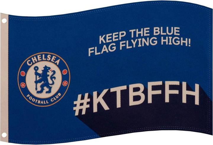 Produktbild Chelsea FC Fahne Keep The Blue Flag Flying High Slogan