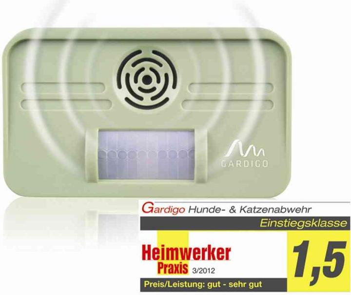 Produktbild Gardigo Hunde und Katzenabwehr