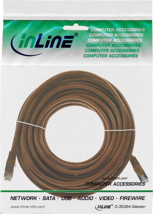 Image du produit InLine Câble de raccordement (S/UTP, CAT5e, 7.50 m)