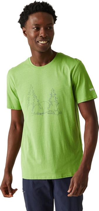 Actual product image Regatta Mens Breezed IV Tree T-Shirt (XXL)