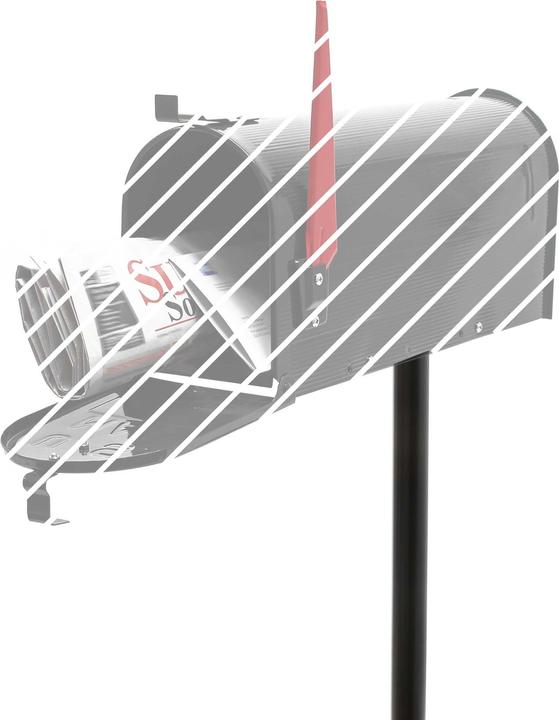 Actual product image Wiltec Ground Stand US Mailbox American Design Letterbox Postbox Letter Mail Post Box