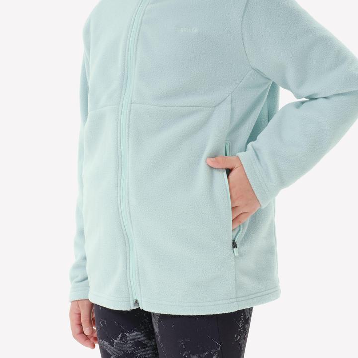 Produktbild Quechua Fleecejacke Kinder Gr. 122–170 Wandern - MH500 Zip TW (6, 7, 8)