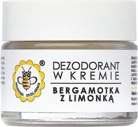 Image du produit Miodowa Mydlarnia Honey Soap Factory Déodorant Crème Bergamote et Citron Vert 55g