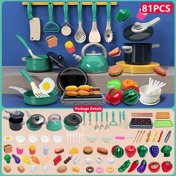 Image du produit Activity Board Jouets pour enfants pour la cuisine, les jeux de rôle, les ustensiles de cuisine pour garçons et
