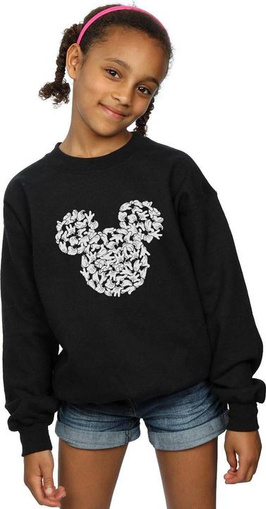 Image du produit Disney - Sweat MICKEY MOUSE HEAD OF HANDS - Fille (140, 146)