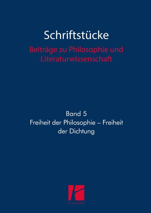 Produktbild Freiheit der Philosophie - Freiheit der Dichtung (Deutsch, Rainer Barbey, Jan Kerkmann, 2023)