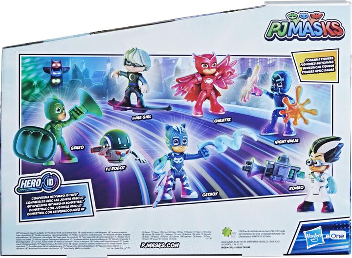 Image du produit PJ Masks Set de figurines Héros et Vilains
