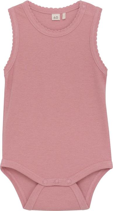 Actual product image CeLaVi Bamboo bodysuit sleeveless Brandied Apricot (62)
