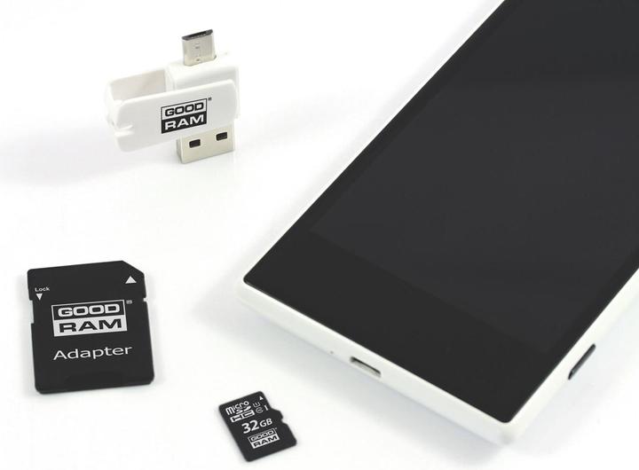 Immagine prodotto Goodram M1A4-0320R12 - 32 GB - MicroSD - Classe 10 - UHS-I - 100 MB/s - 10 MB/s (32 GB, microSD, U1, UHS-I)