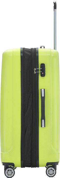 Produktbild Beibye Zwillingsrollen 3tlg Reisekofferset Gruen (M (50 - 90l), L (90 - 115l), XL (ab 115l))