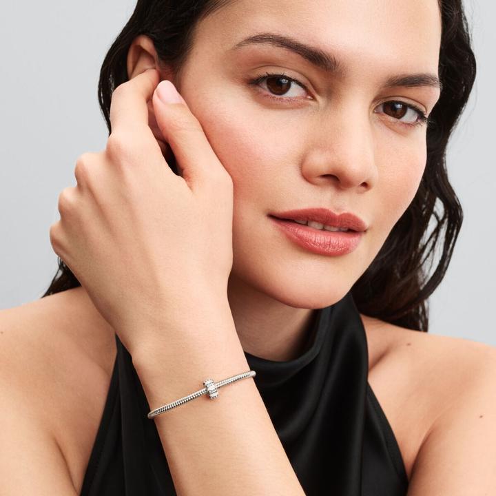 Image du produit Pandora Charm clip pierres et émail (Argent 925)