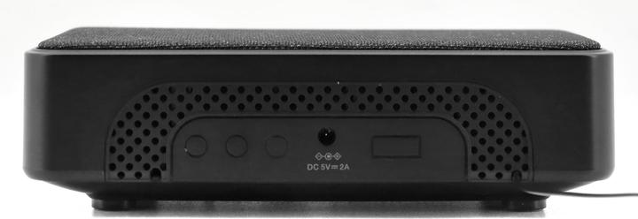 Actual product image Soundmaster FM PLL clock radio UR124SW, with wireless charging function