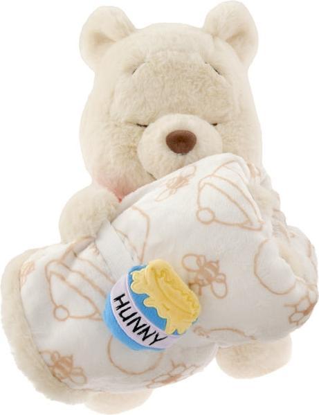 Immagine prodotto Disney Coperta di Winnie the Pooh con motivo a vaso di miele e peluche - Coperta (19 cm)