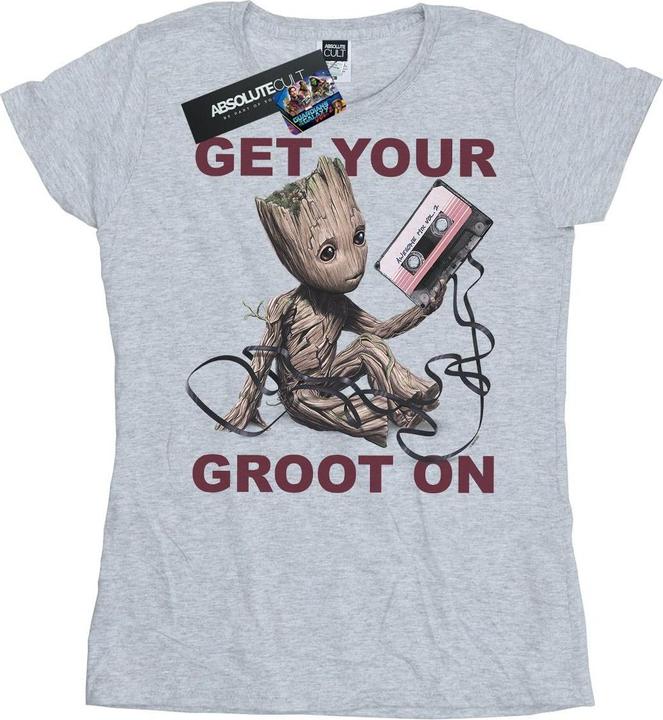 Immagine prodotto Guardians Of The Galaxy Get Your Groot On Maglietta Donna (S)