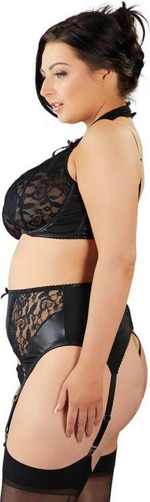 Produktbild Cottelli Collection Spitzen-Straps-Set (XXL, 95 D)
