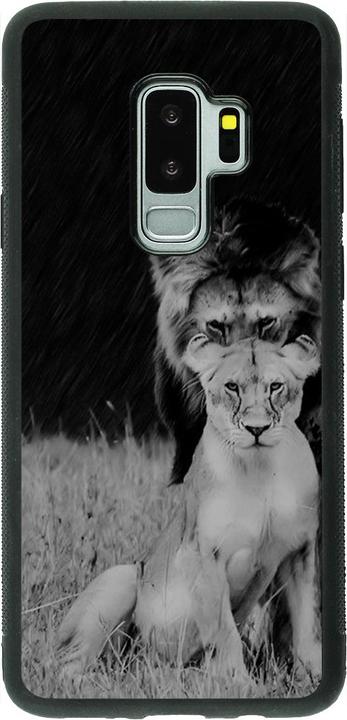 Immagine prodotto PhoneLook Copertura in silicone nero Leoni arrabbiati (Samsung Galaxy S9+)