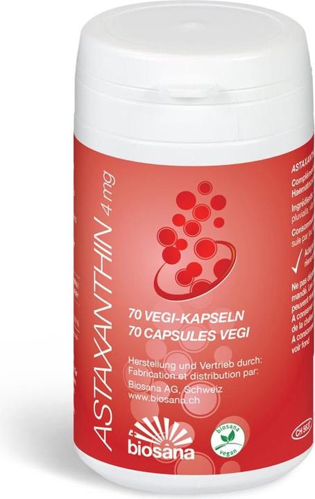 Produktbild Biosana Astaxanthin (70 Stück, Kapseln, 0.00 g)