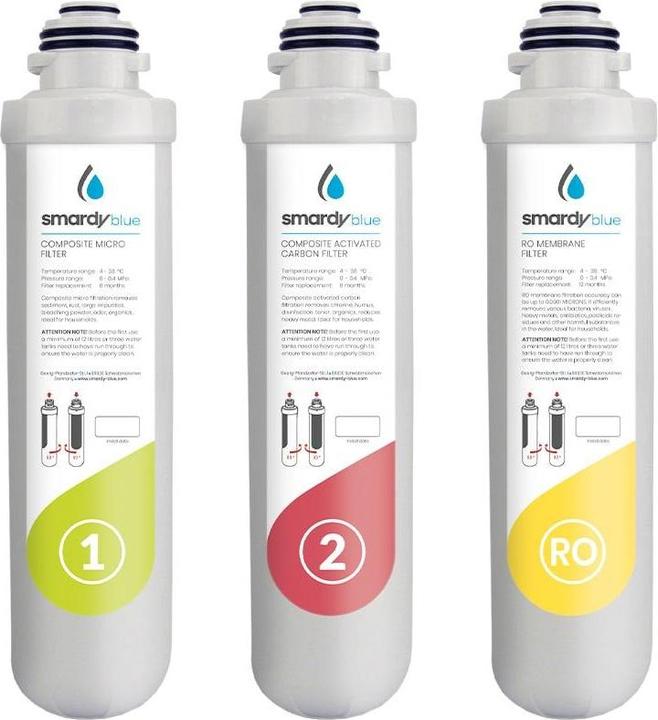Image du produit Smardy Cartouche Service-Set 2 pour bar à eau zagora (5 x)