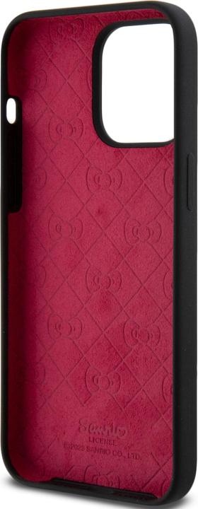 Immagine prodotto Hello Kitty Custodia in silicone liquido con logo Daydreaming per iPhone 15 Pro - Nero (Apple iPhone 15 Pro)