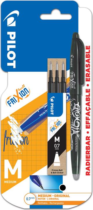Actual product image Pilot FriXion Ball (Black, 1 x)
