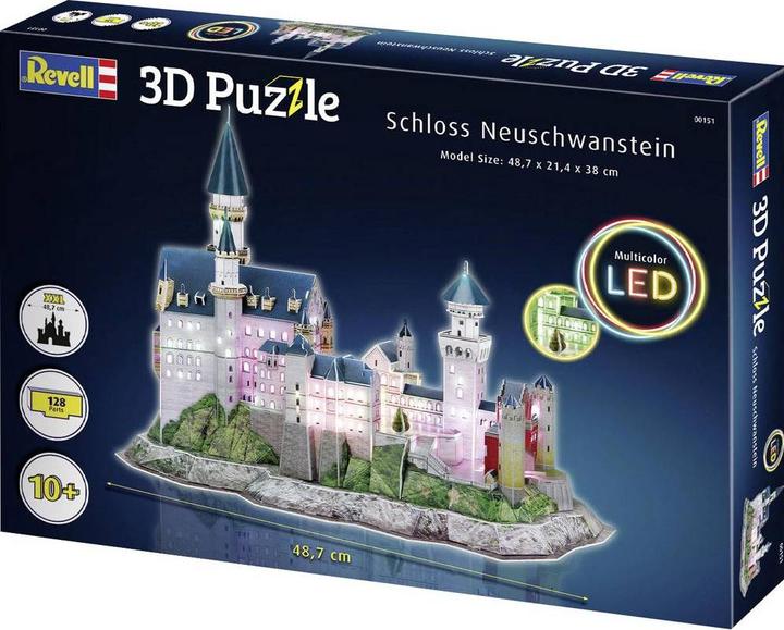 Immagine prodotto Revell Castello di Neuschwanstein Edizione LED (128 pezzi)