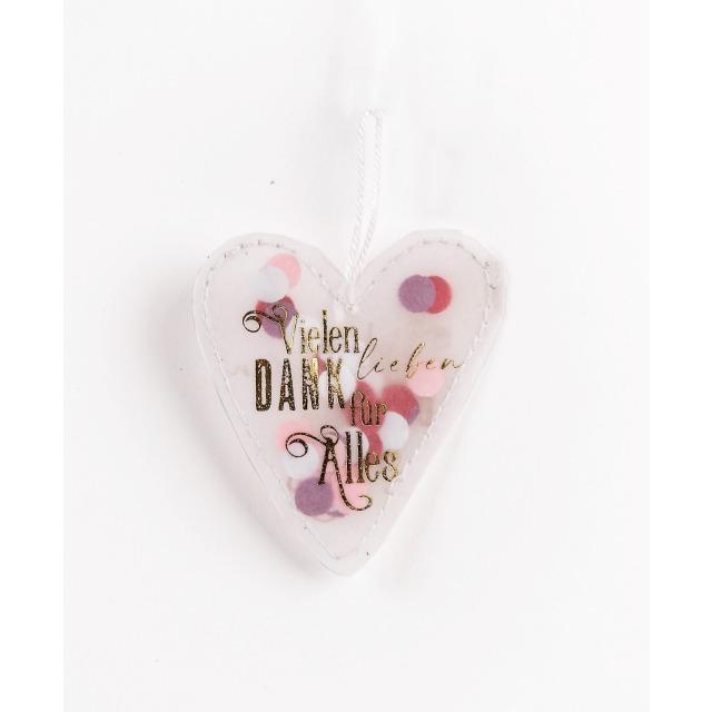 Actual product image Good Old Friends Confetti hearts "Thank you very much for everything" from
