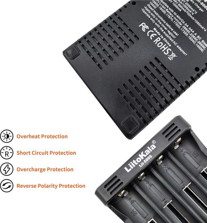 Actual product image Swaytronic Lithium-ion charger Lii-500S (1 pcs., Battery + charger)