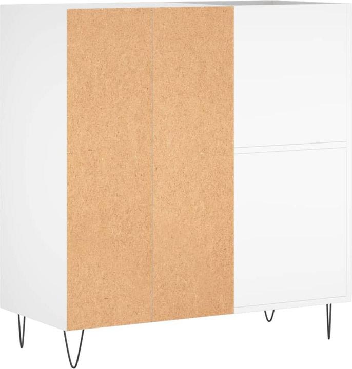 Immagine prodotto VidaXL Plattenschrank Weiss 84,5x38x89 cm Holzwerkstoff, Farbe
