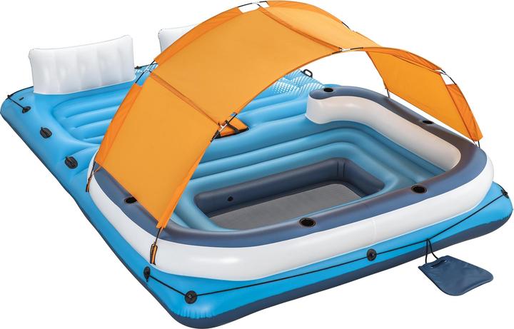 Actual product image Bestway Hydro Force Tropical Breeze 6-Person Inflatable Party Island 3.73 m