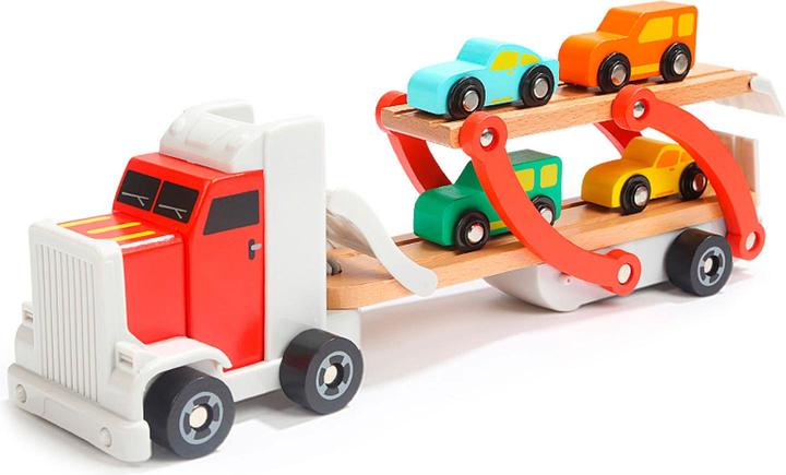 Produktbild Topbright Toys Houten Transporter met Auto's