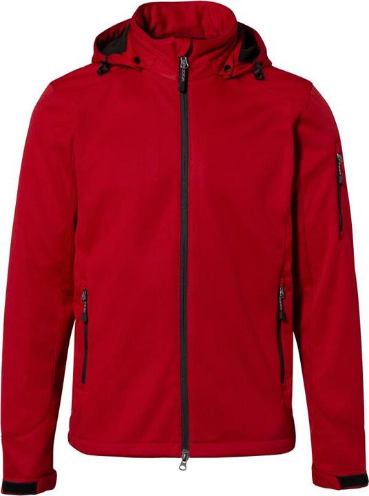Actual product image Hakro Softshell jacket Ontario red size 6XL (6XL)