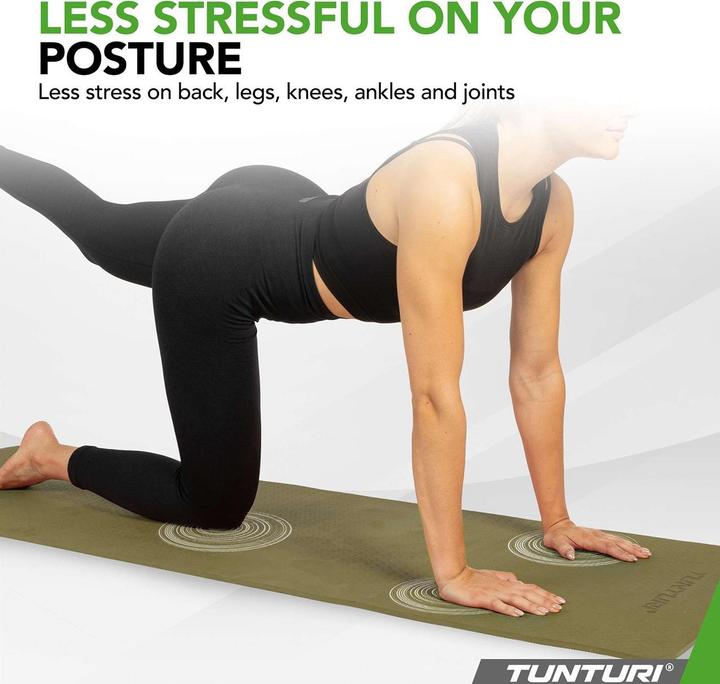 Produktbild Tunturi TPE Yogamatte Rutschfest 8 mm (8 mm)