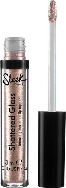 Actual product image Sleek MakeUP SHATTERED GLASS intense glitter lip topper #Bad Moon (Bad moon)
