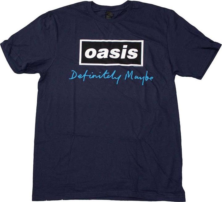 Immagine prodotto Oasis Logo di testo Definitely Maybe (S)
