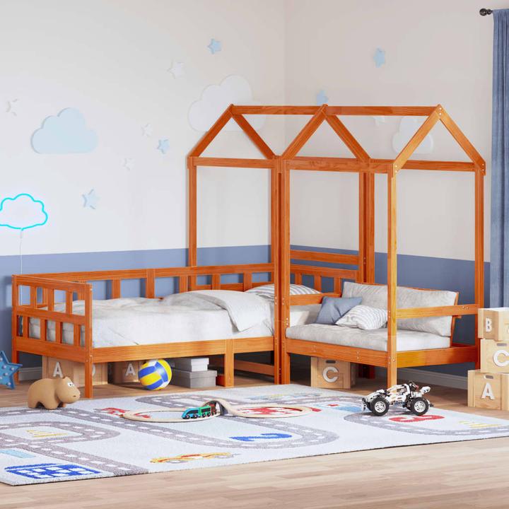 Produktbild VidaXL Tagesbett Set mit Dach (90 x 200 cm)