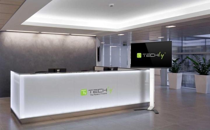 Produktbild Techly TV Standfuss Super Slim (70", 40 kg)