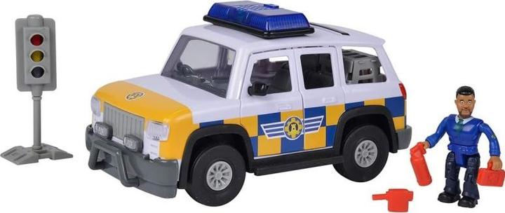 Immagine prodotto Simba Sam auto della polizia 4x4 con luce e suono Malcolm 19cm