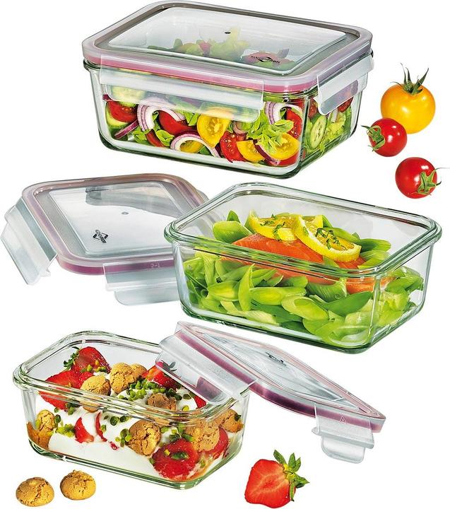 Küchenprofi Set de boîtes à lunch / boîtes à provisions 3 pièces