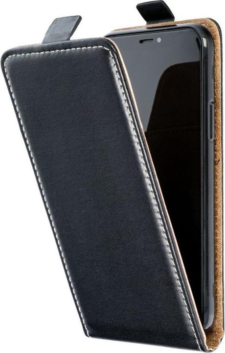 Actual product image OEM Book case Flip Case SLIM FLEXI FRESH for IPHONE 16 black (Apple iPhone 16)