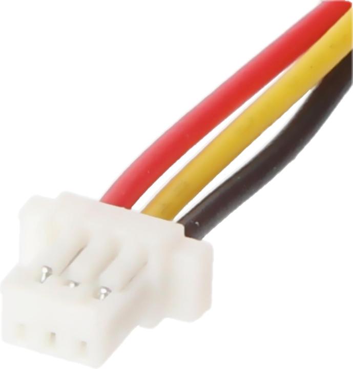 Actual product image AccuCell Battery suitable for PLANTRONICS CS540, C565 Li-Polymer 3.7V 140mAh 0.5Wh with 3-pin connector (CS540)