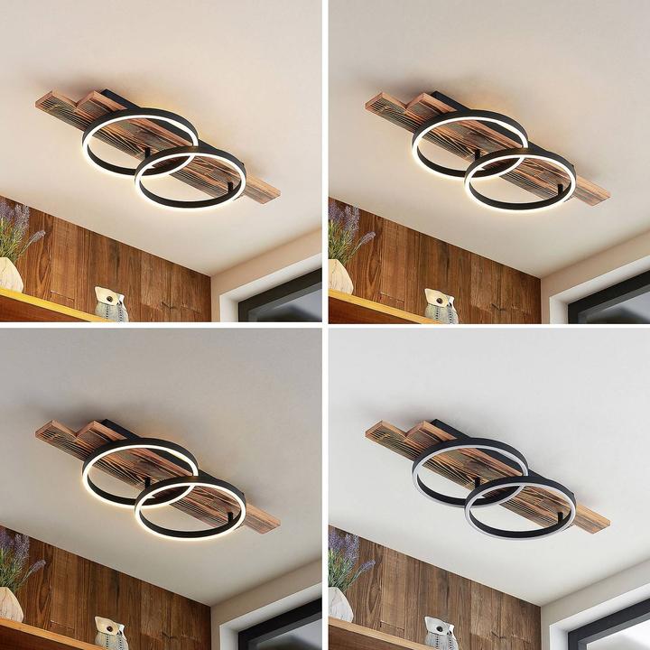 Immagine prodotto Lindby Plafoniera Sentoa LED, a due fiamme (1200 lm)