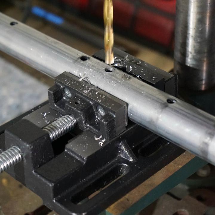 Image du produit Wiltec Étau de machine Mâchoire 75mm Atelier Perceuse Machine de forage Établi Meulage Outil professionnel (75 mm)