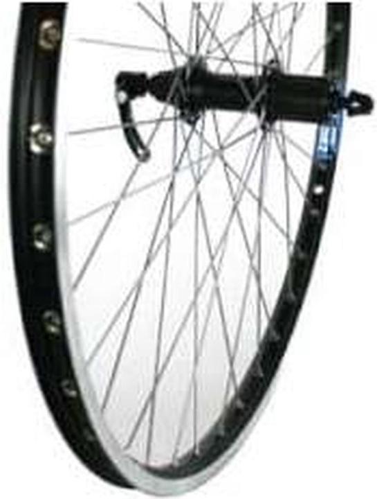 Actual product image Roland Rear Wheel 26 FH-QC400 ZAC19 Black stainless steel SPK (Rear wheel, 26")