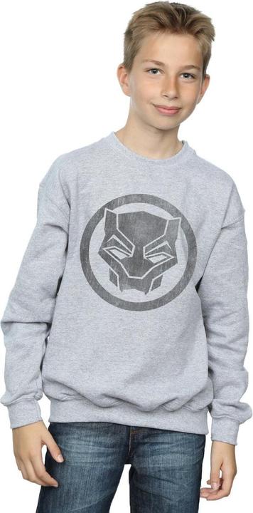 Image du produit - Sweat BLACK PANTHER DISTRESSED ICON - Garçon (152, 158)