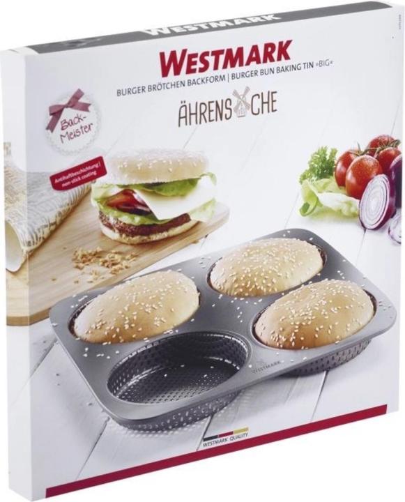 Image du produit Westmark 4 Moule à pain pour hamburger Grand, 28x28cm (28 cm)