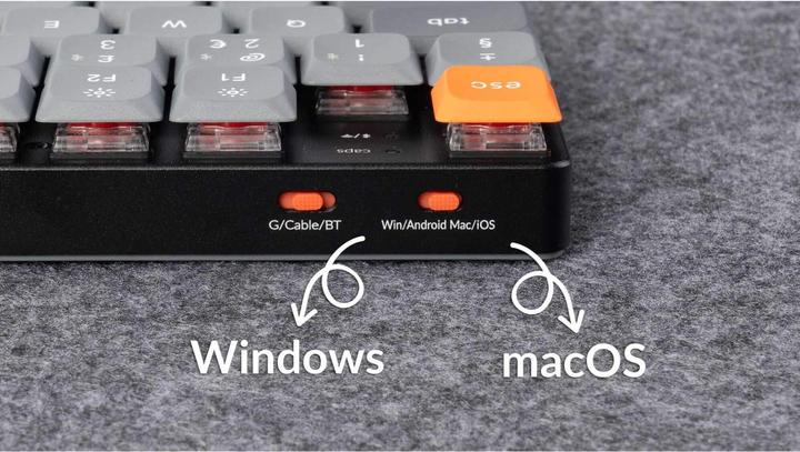 Image du produit Keychron K13 Max (CH, Sans fil, Filaire)