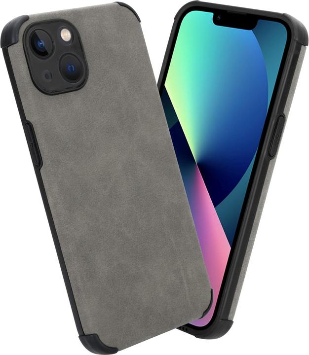 Produktbild Cadorabo Hülle für Apple iPhone 13 im TPU Matt Leder LM161 Style (Apple iPhone 13)